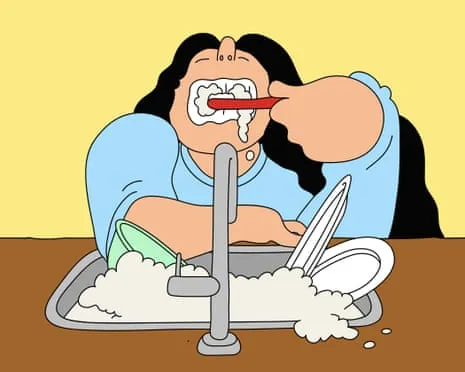Must Our Housemate Cease Cleaning Their Teeth at the Kitchen Basin?